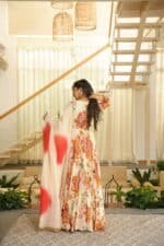 Saavi Embroidered Maxi Set - Image 6