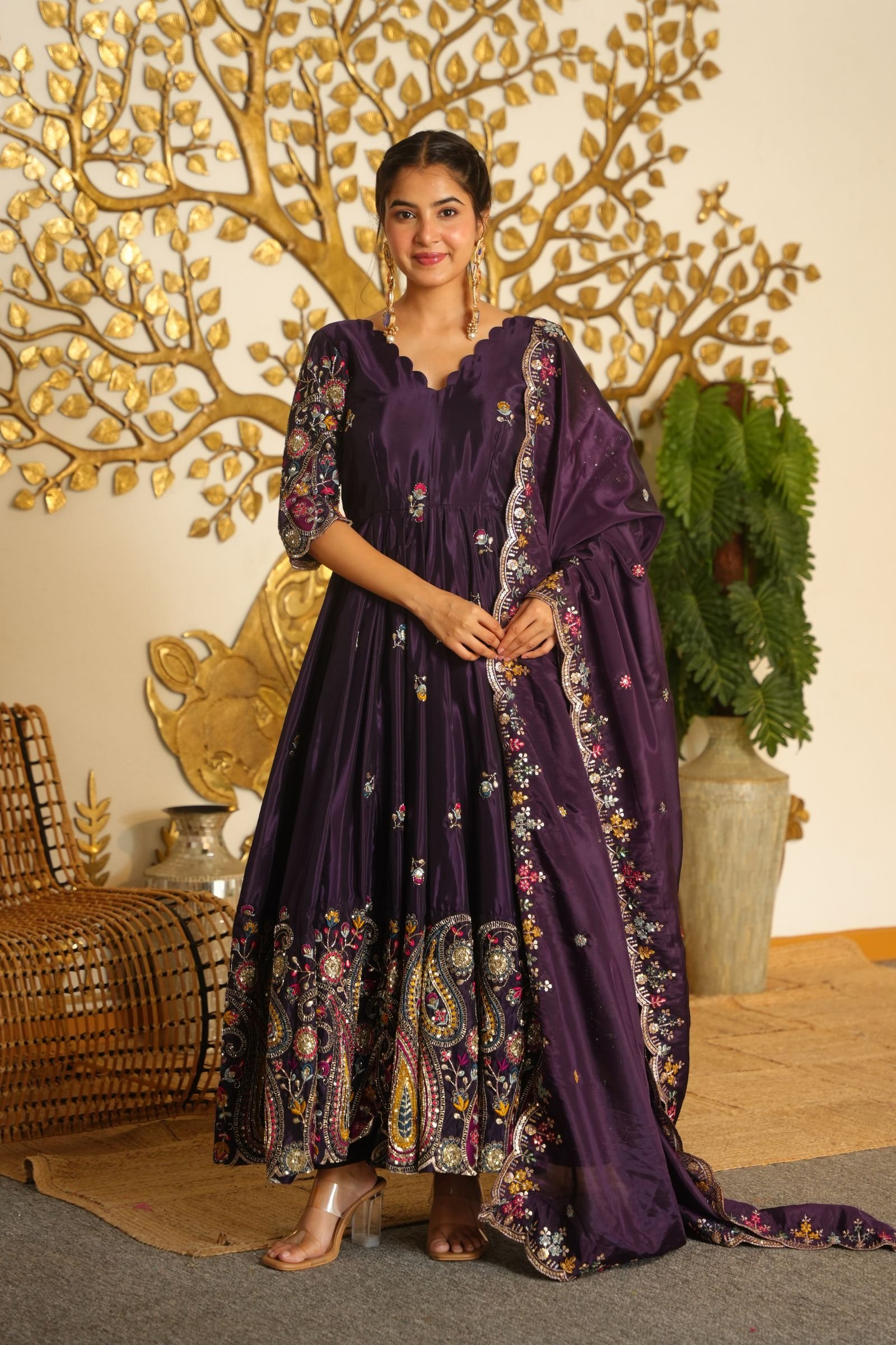 27 Mahika Panel Suit Set - Image 1