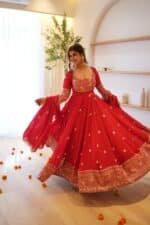 Shagun Red Suit Set - Image 2